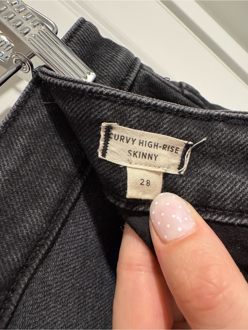 Madewell High Rise Skinny Jeans Size 28 Faded Black Ankle Denim - Picture 6 of 6